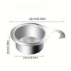 1pc Stainless Steel Kitchen Sink Strainer Basket, Detachable Goose Head Design, No Food Contact