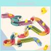 Childrens Bath Water Toy Set With Diy Track And Roller For Toddler Playwater Fun