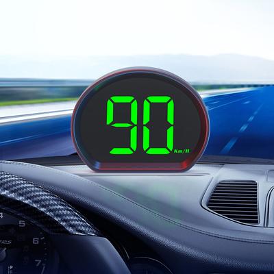 Velocímetro Digital LED Pantalla Head-Up para Coche Herramientas Universales de Medición de Velocidad Indicador de Velocidad Camión Asistente de Conducción Segura