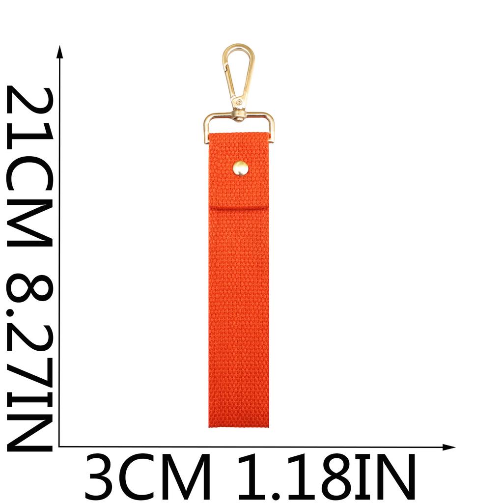 Diy Handmade Webbing Keychain Pendant, Japanese And Korean Fashion Cloth Sticker Decorative Ribbon Pendant, Handmade Ins Bag Pendant.