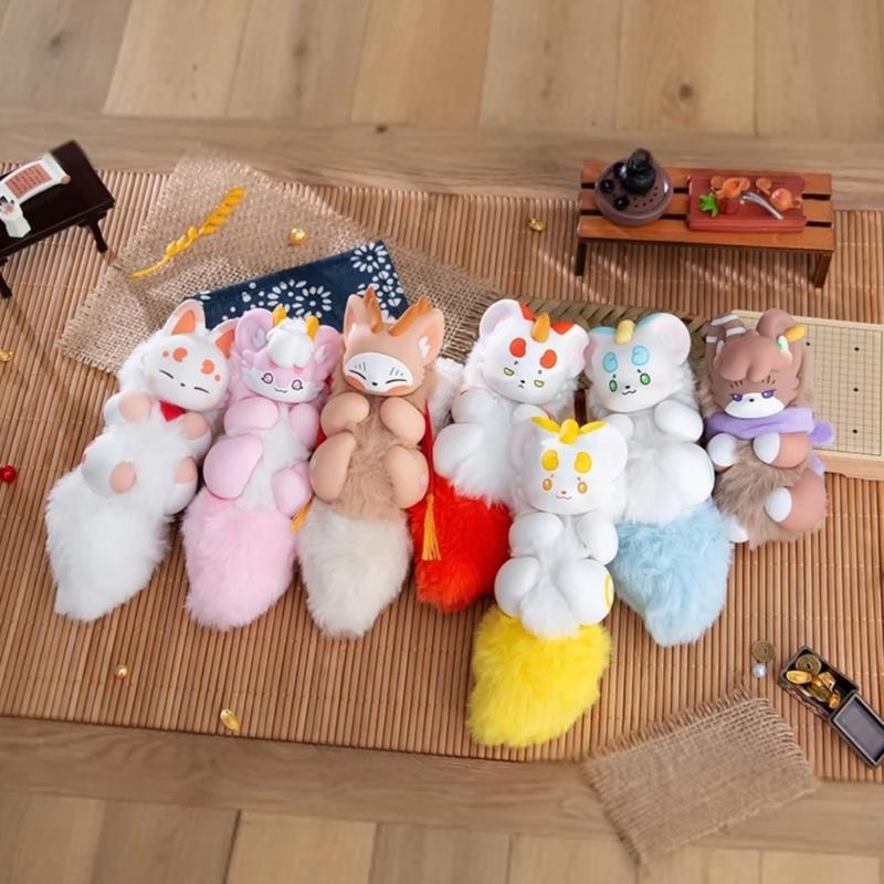 New Beast Mythical Animal Doll Blind Box Surprise Surrounding Spirit Mobile Car Pendant Handmade Toy Collectible Gift