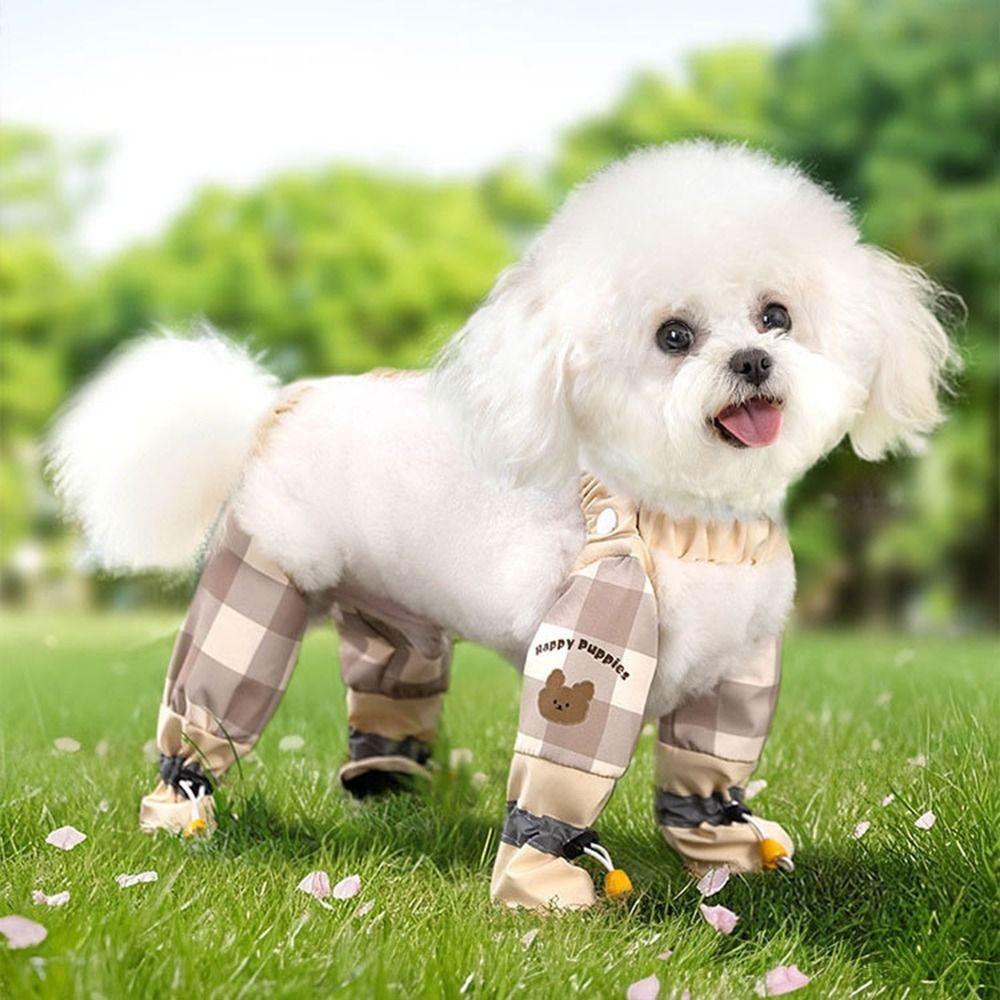 Full Leg Protection Reflective Stripe Pet Pants Adjustable Dog Four-Legged Pants for Dogs Puppy