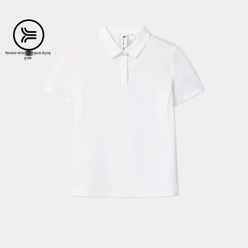 FILA Women s Moisture-Wicking Knit Polo Shirt M