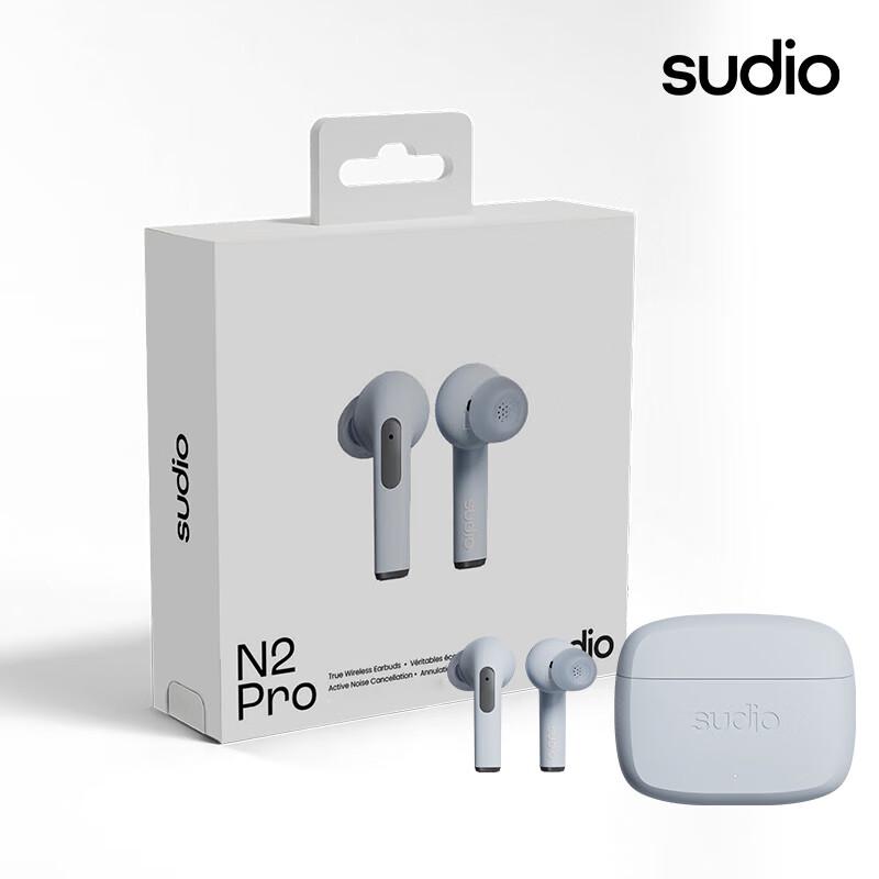 

SUDIO N2 Pro Active Noise Cancelling True Wireless Earbuds