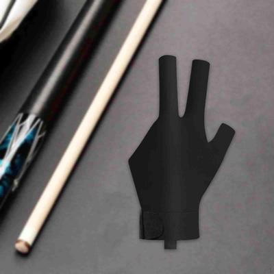 3 Finger Billiards Glove for Snooker And Pool Use Men Women