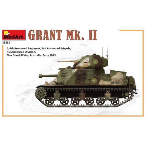 Miniart 1/35 British Grant Mk.2 Plastic Model MA35282