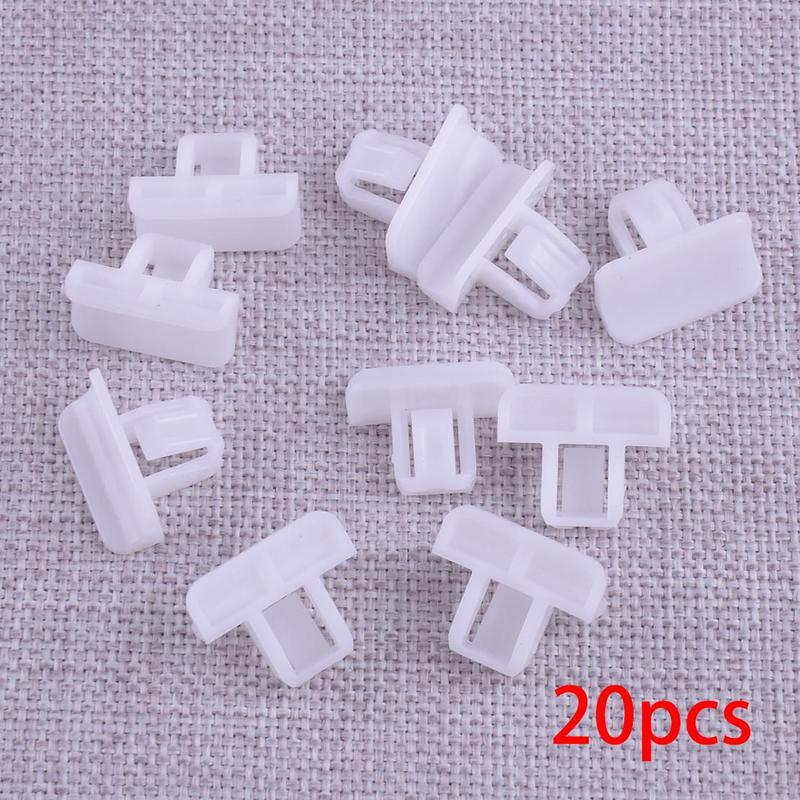 68225214AA 20pcs Front Bumper Upper Cover Retainers Moulding Clips Fit for Chrysler Jeep Cherokee 2014 2015 2016 2017-