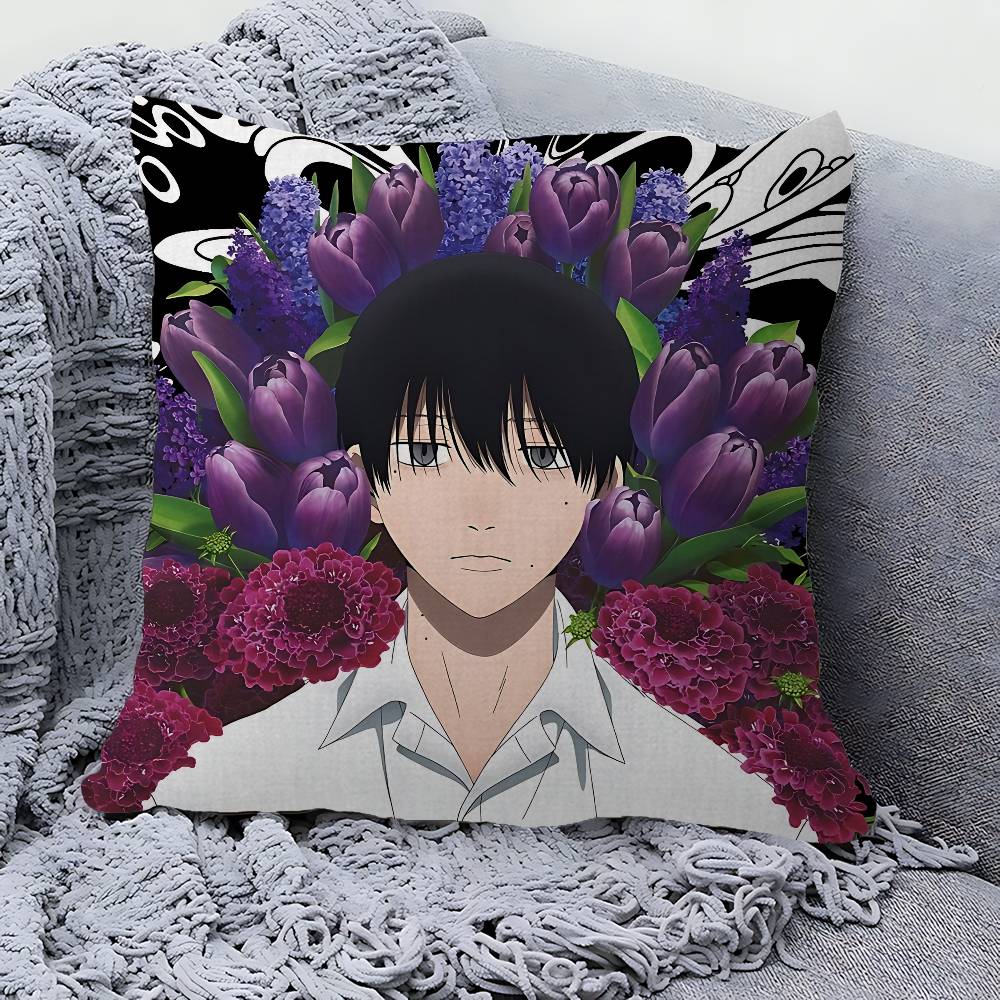 Anime The Summer Hikaru Died Cushion Cover Pillow Cover Decor Pillowcase Printed Cushion Case For Couch