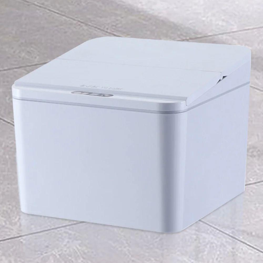 With Lid Electric Sensor Trash Can 4L Storage Automatic Sensor Automatic Garbage Bin Desktop Design Portable Design