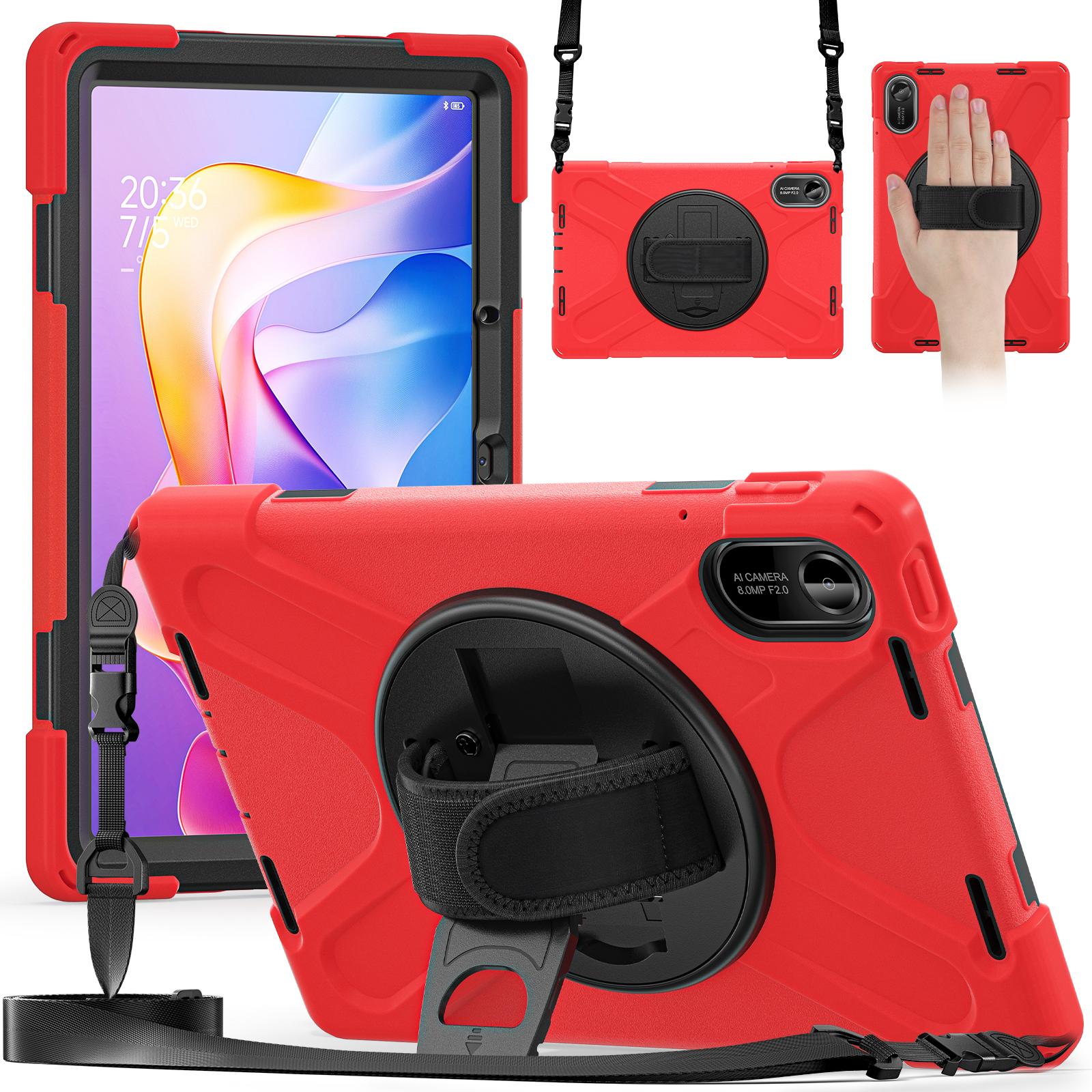 

Armor Case For Xiaomi Redmi Pad 2 2025 11.0 inch Model 25040RP0AG 25040RP0AI Heavy Duty Rotating Stand Cover With Shoulder Strap Redmi Pad 2 2025