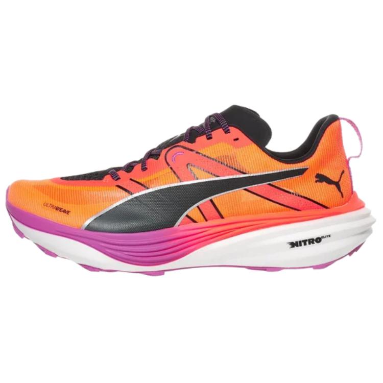 

Puma Deviate Nitro Elite Trail Светящийся красный Мужские кроссовки Черный Чисто-пурпурный 310034-02 39