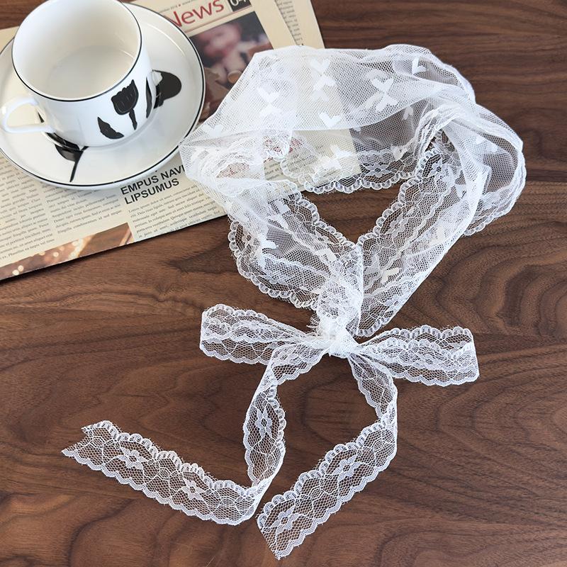 Trojúhelníková krátká sukně Polosukně Závěs na zadek Sukně Krajkový lem Zástěra Trendy Krajka Motýlek Čelenka Šátek Vlasové doplňky