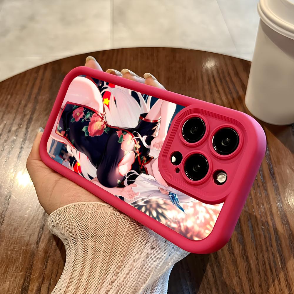 Mato seihei no slave Uzen Kyouka Phone Case for iPhone 17 16 15 14 13 12 11 Air Pro Max Plus Thicken TPU Colorful Cover Luxury