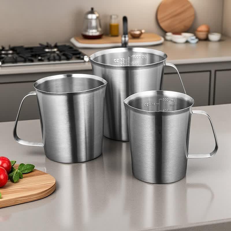 Homeglen 500ml Stainless Steel Measuring Cup