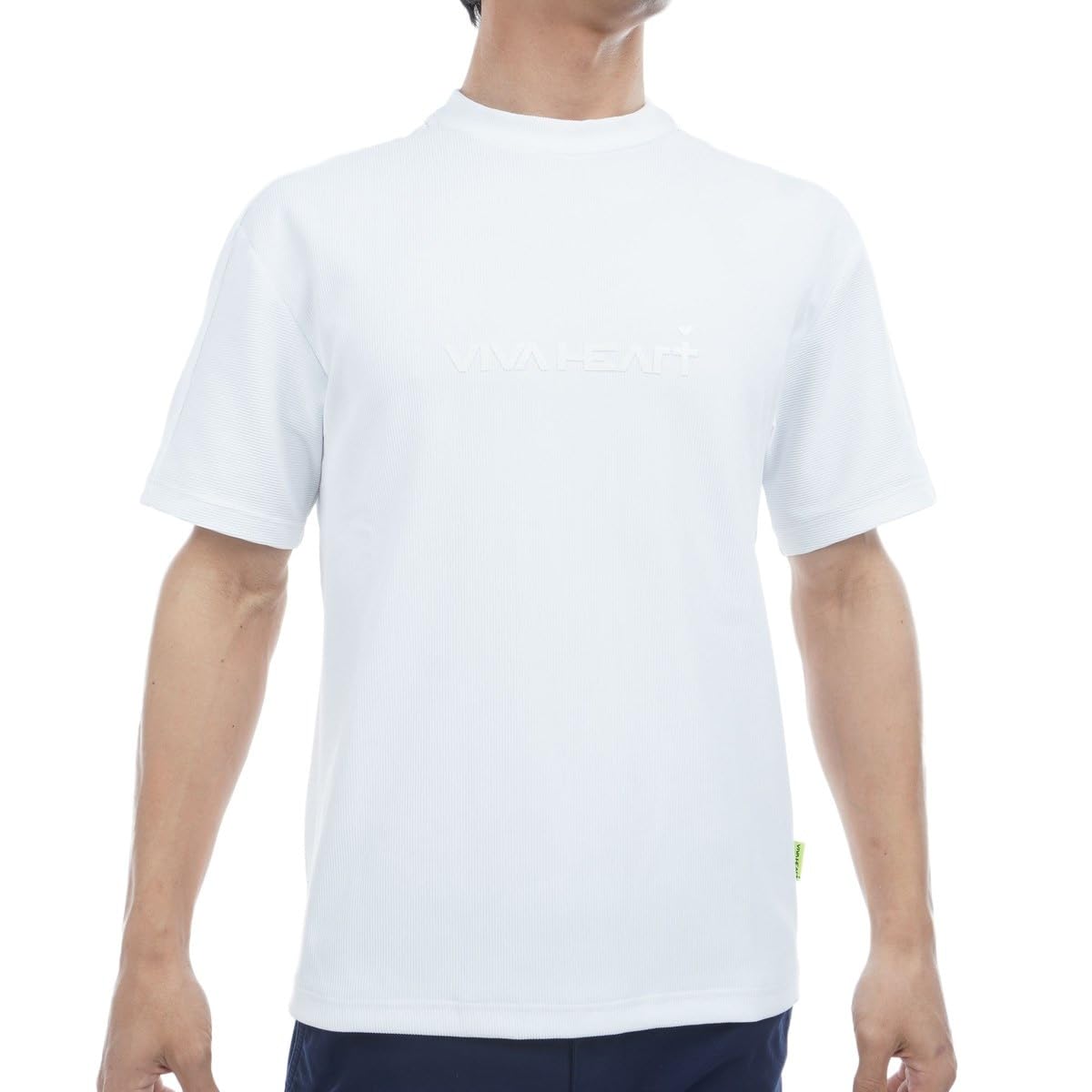 

Viva Heart Nylon Terry Short Sleeve Top, Moisture-Wicking, Quick-Drying, Off-White