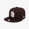 New Era Mlb Authentisch San Diego Padres Alt Braun 70548382