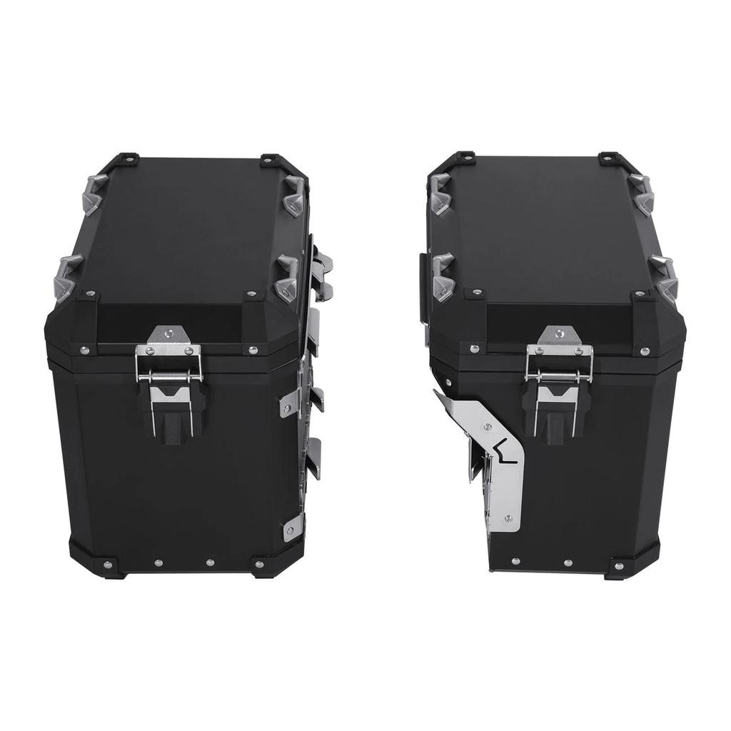 Motorcycle 48L Saddlebags Pannier Side Case Luggage Bag For BMW R1200GS 13-2018 R1250GS Adventure 19-24 F900GS 23-25 Rear Trunk