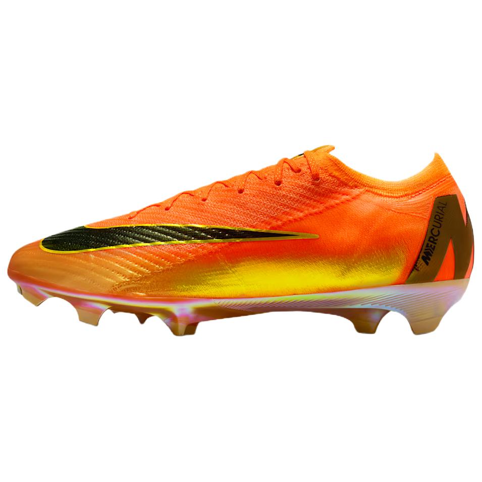 

Nike Mercurial Vapor 16 Elite Зручні Футбольні Бутси FG Для Натурального Поля Унісекс Золотисто-Жовті Чорні IO1555-800 46