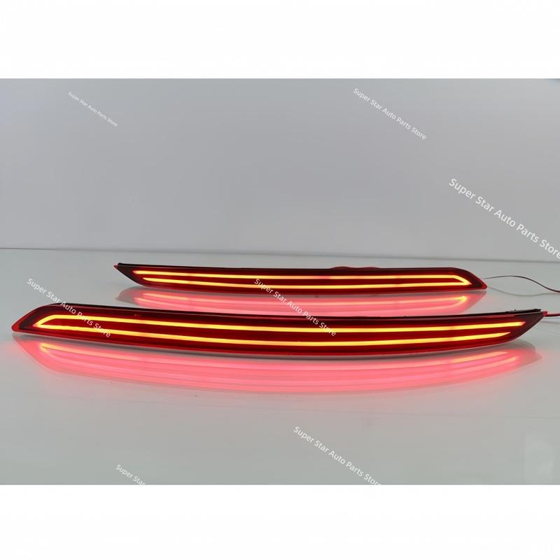 For Hyundai Elantra 2016-2018 Rear bumper light Modification LED Brake light Turn signal Warning light Driving light Auto parts