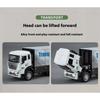 1/32 Wingspan Container Truck Alloy Toy Diecast Engineering Vehicle Model Collection of Hobby Decorative Fine Ornaments Kids Toy