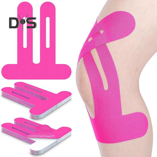 5/10 Pcs Precut Kinesiology Tape for Knee Pain Relief Cotton Athletic Sports Tape Elastic Knee Support Tape for Knee Stability