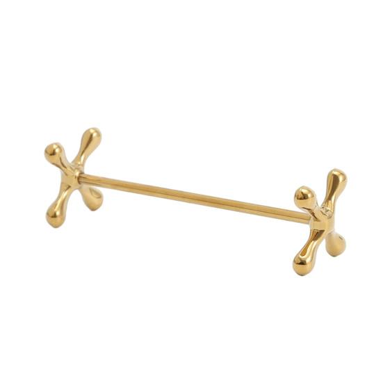 Metal Chopstick Rest Cutlery Rest Reusable Chopstick Stand Dining Utensil Rest Prevents Rolling for Spoons Forks Dining Table Home Party Wedding Use