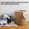 Foldable and Thickened Waterproof and Moisture-proof Laundry Basket, with Handheld, Dirty Clothes, and Doll Storage Basket