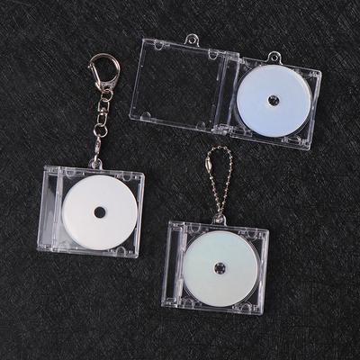 Disc CD funcțional Nfc pentru iubitorii de muzică pentru a crea cadouri cu etichetă pentru lanțul de chei cu disc muzical personalizat