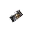 New retro five-pointed star open ring, trendy, fashionable, punk, star-set index finger ring, high-end