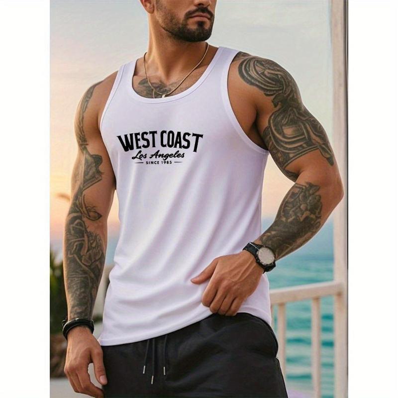 Ganzjährige Schichtung, Leicht & Vielseitig, Herren Packbares Tanktop