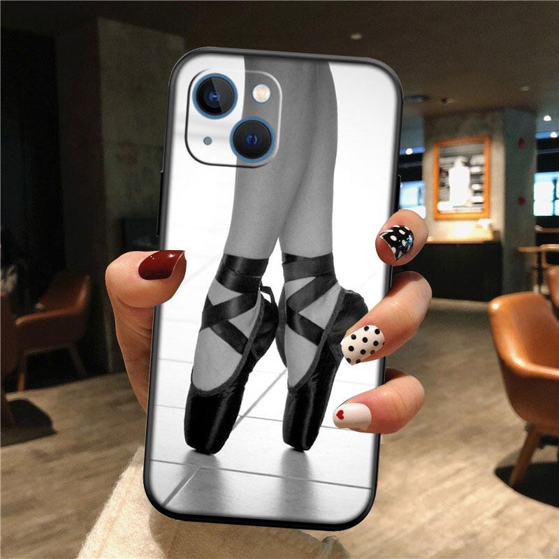 IK11 Scarpe da Punta da Balletto Ballerina Nuova Custodia per Telefono Guscio di Lusso per iPhone SE X XS XR 16E 17 11 Pro Max 8 7 6 6s Plus Air