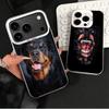 Rottweiler Dog Shockproof Phone Case for iPhone 17 Air 16 16E 15 Pro Max 14 Plus 13 Mini 12 Back Cover Anti Fall Fundas