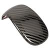 Carbon Fiber Style Gear Shift Head Cover Trim Stainless Steel Shifter Knob Sticker Replacement for Civic 11th 2022