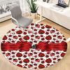 1pc Ladybug Polka Dot Chair Carpet for Office, Non-slip, Soft and Durable Office Rug for  Decoration, Perfect for Office yy251229120