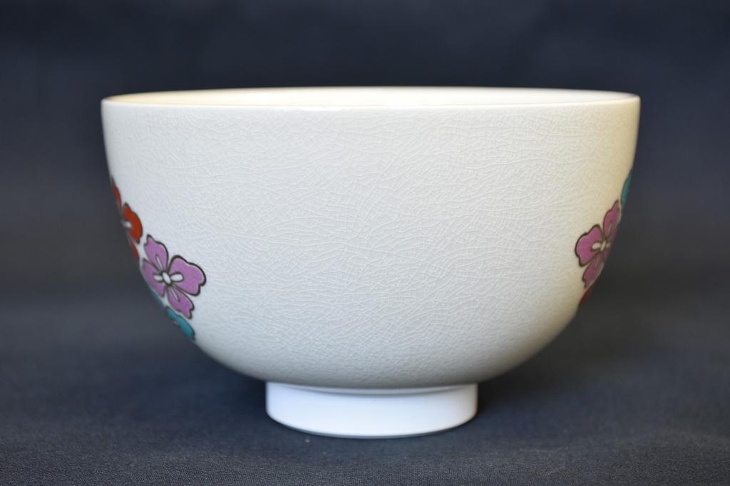 Kyoto Ware Japanese Traditional Chawan Matcha Tea Bowl Japanese Pottery