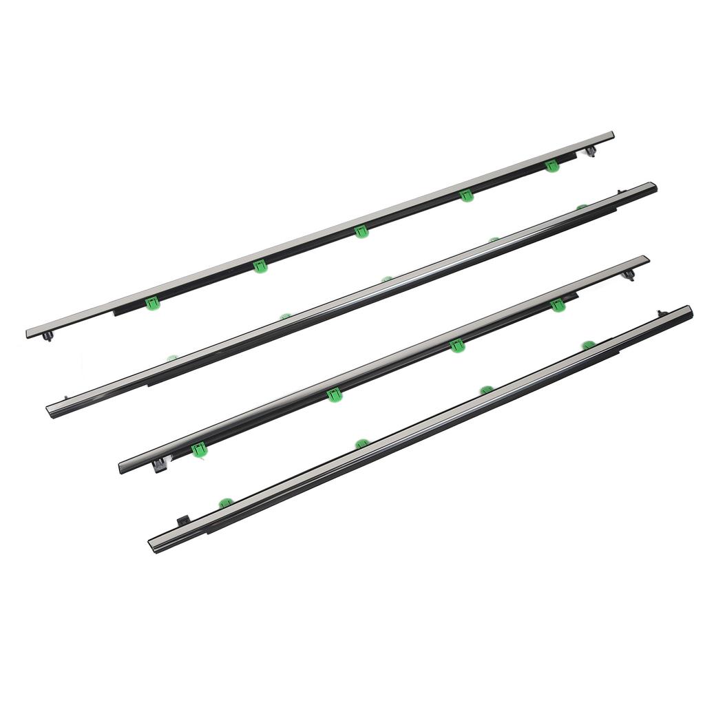 4pcs Window Moulding Trim 72410 SWA A01 Car Outer Weatherstrip for CR?V 2007 to 2011