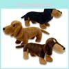 Cute And Cuddly Shorthair Dachshund Plush Toy Available In 3 Colors!" Characters)