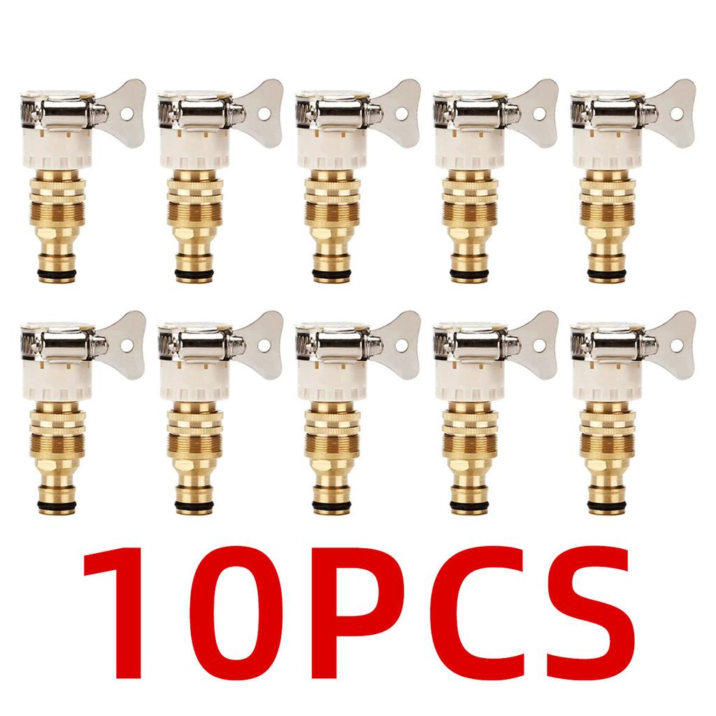 1/10PCS Three In One Faucet Connector Multifunctional Durable Corrosion-Resistant Joint Home Garden Pipeline Tool Accessory