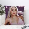 Singer K-Kenia Os Pink Aura Pillow Case Plush Fabric Soft Pillowcase Double Sided Print Sofa Cushion Cover Throw Pillow Cover