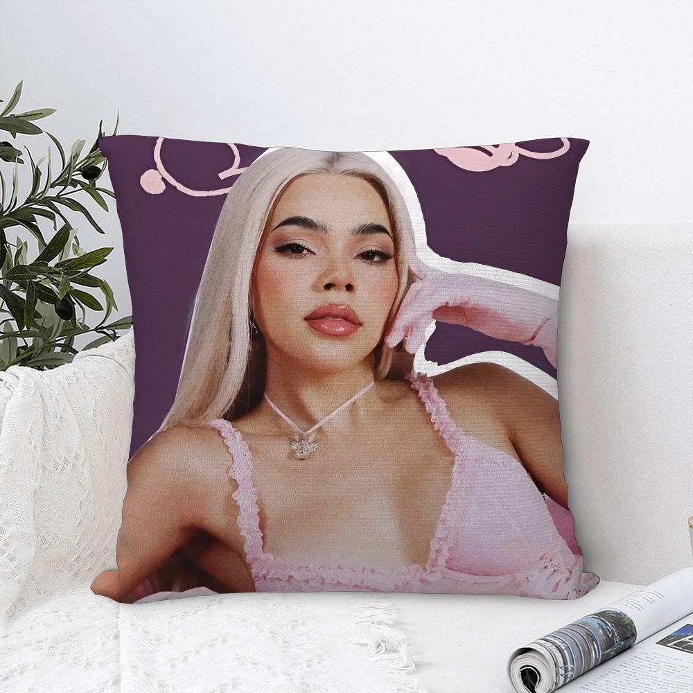 Singer K-Kenia Os Pink Aura Pillow Case Plush Fabric Soft Pillowcase Double Sided Print Sofa Cushion Cover Throw Pillow Cover
