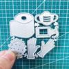 Toilet Paper Special Medical Supplies Elements Metal Cutting Dies DIY for Scrapbooking Dies Cut Handmade Stencil Craft Template