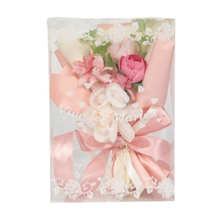 Handheld Silk Roses Artificial Bridal Bouquet for Wedding Ceremony Anniversary