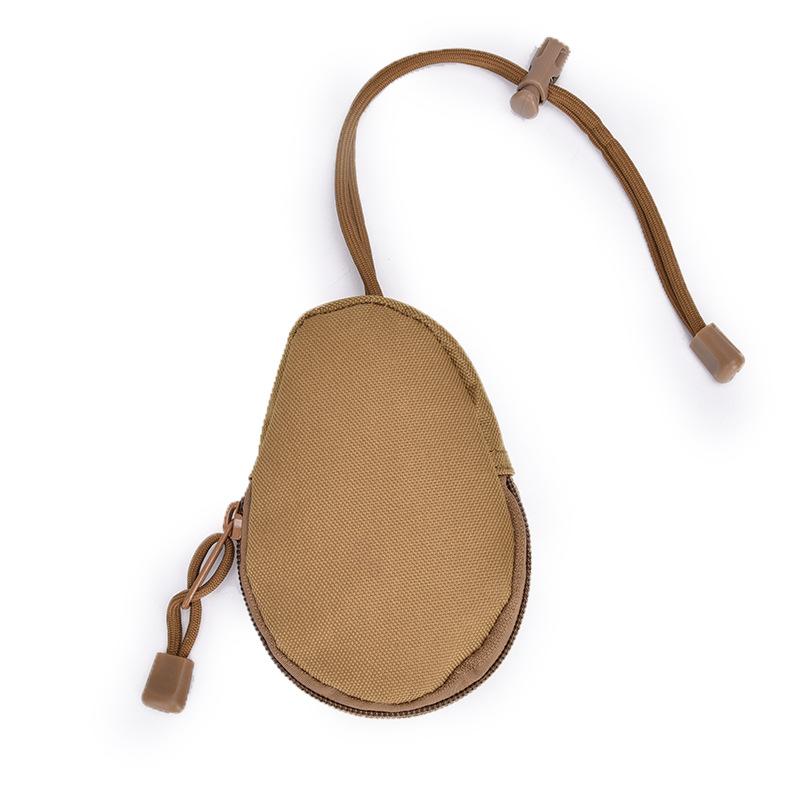 

Портативний Міні Тримач для Ключів Міні Чохол на Блискавці Організатор Ключів Багатоцільовий Чоловічий Гаманець для Монет для Вуличного Чохол для Ключів хакі