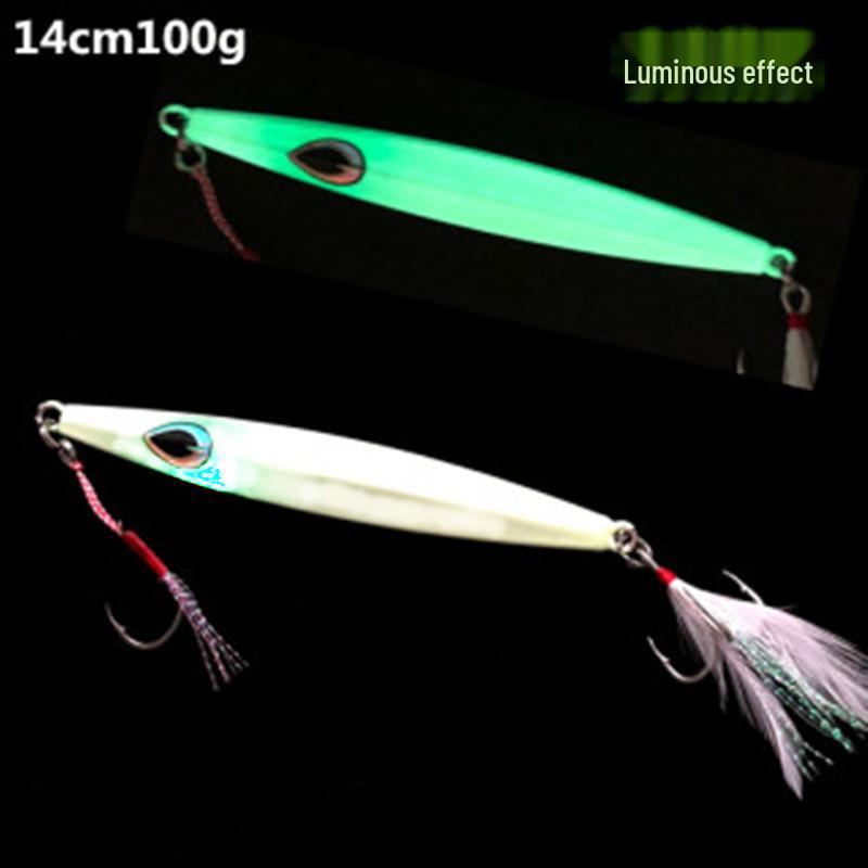 Wanya Sea Snake Nanyou Ocean Casting Metal Lure, 14cm/100g