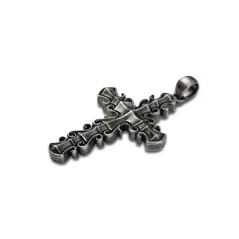 Mars Mark Antique Cross Pendant