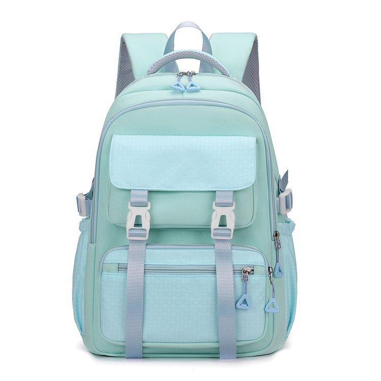 Primary School Student Backpack for Women Outdoor Sports and Leisure Travel Backpack Multi-layer Storage Junior and Senior High School Backpack