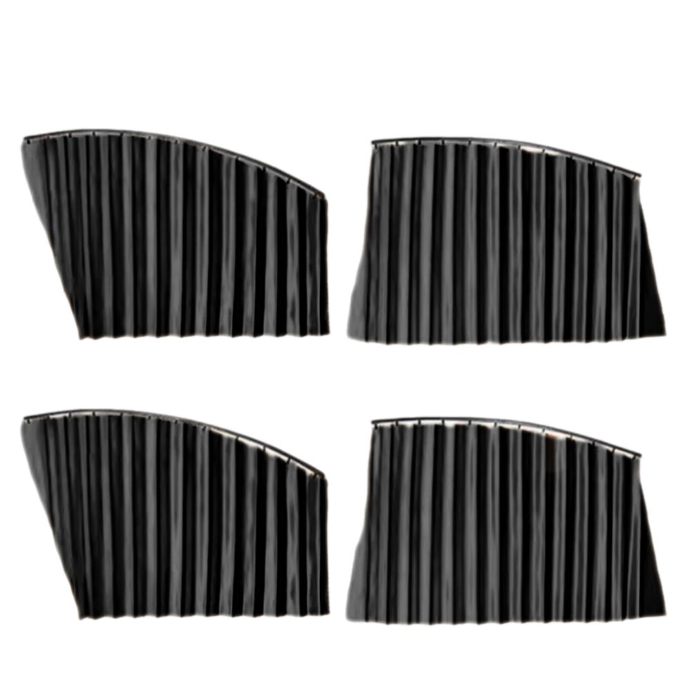 2pcs Magnetic Car Sunshade Cover Summer UV Protection Side Rear Window Curtain Black Mesh Sun Shade Cover Auto Car Accessories