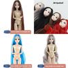 Muñeca de Moda Bjd 20 Articulaciones Maquillaje Diy Princesa Niña Juguete Regalo Para Niñas Ojos 3D