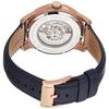 Fossil Men's Automatic Mechanical Watch - Leather Strap, Stainless Steel Case & Scratch-Resistant Glass ME3054