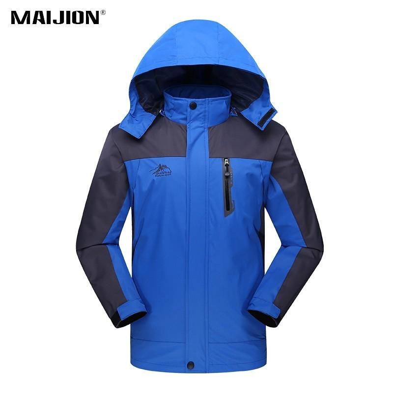 Buy MAIJION Men Hiking Jackets Outdoor Sport Warm Coat Breathable